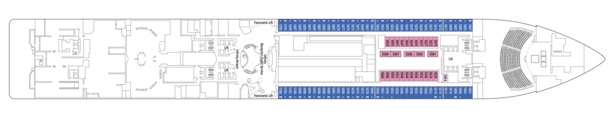Deck 5 - Elbe River plan